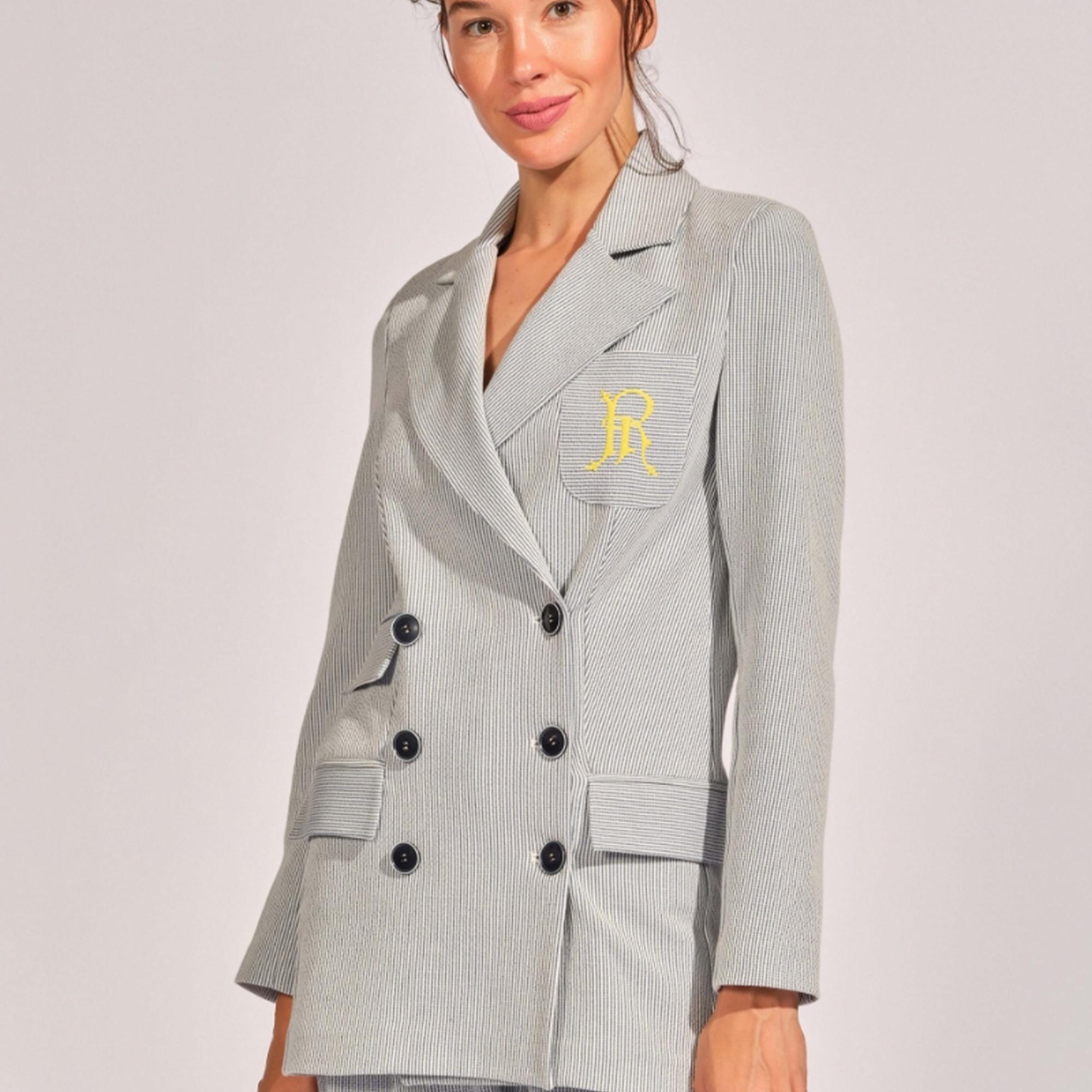 Koyu Mavi Kadın Ceket