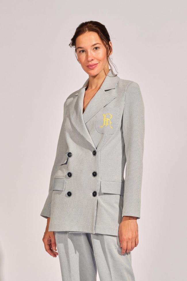  Koyu Mavi Kadın Ceket