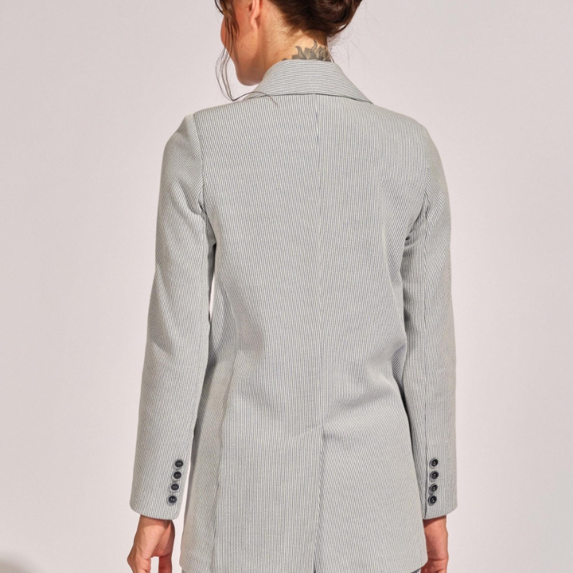 Koyu Mavi Kadın Ceket