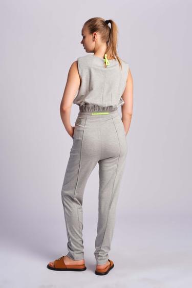  Gri Kadın Pantolon