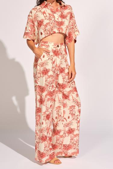  Kiremit Rengi Kadın Pantolon