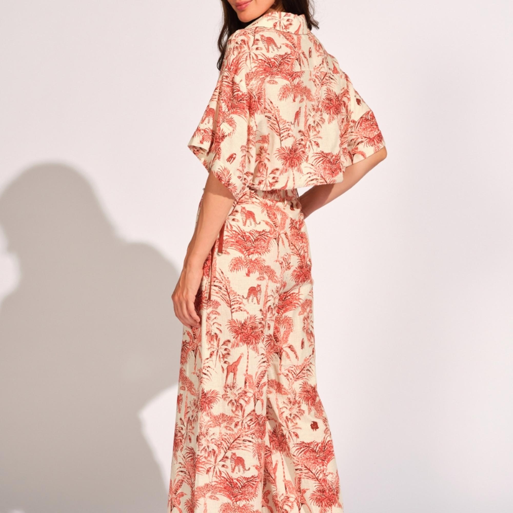 Kiremit Rengi Kadın Pantolon