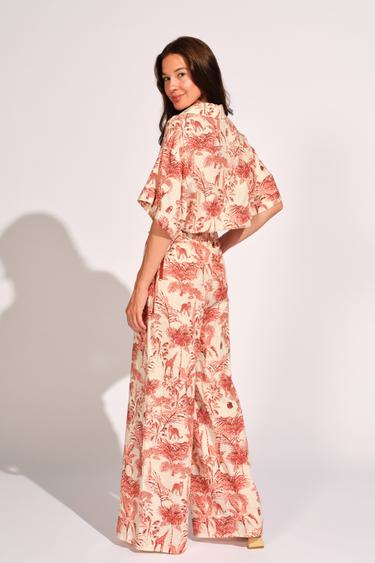  Kiremit Rengi Kadın Pantolon