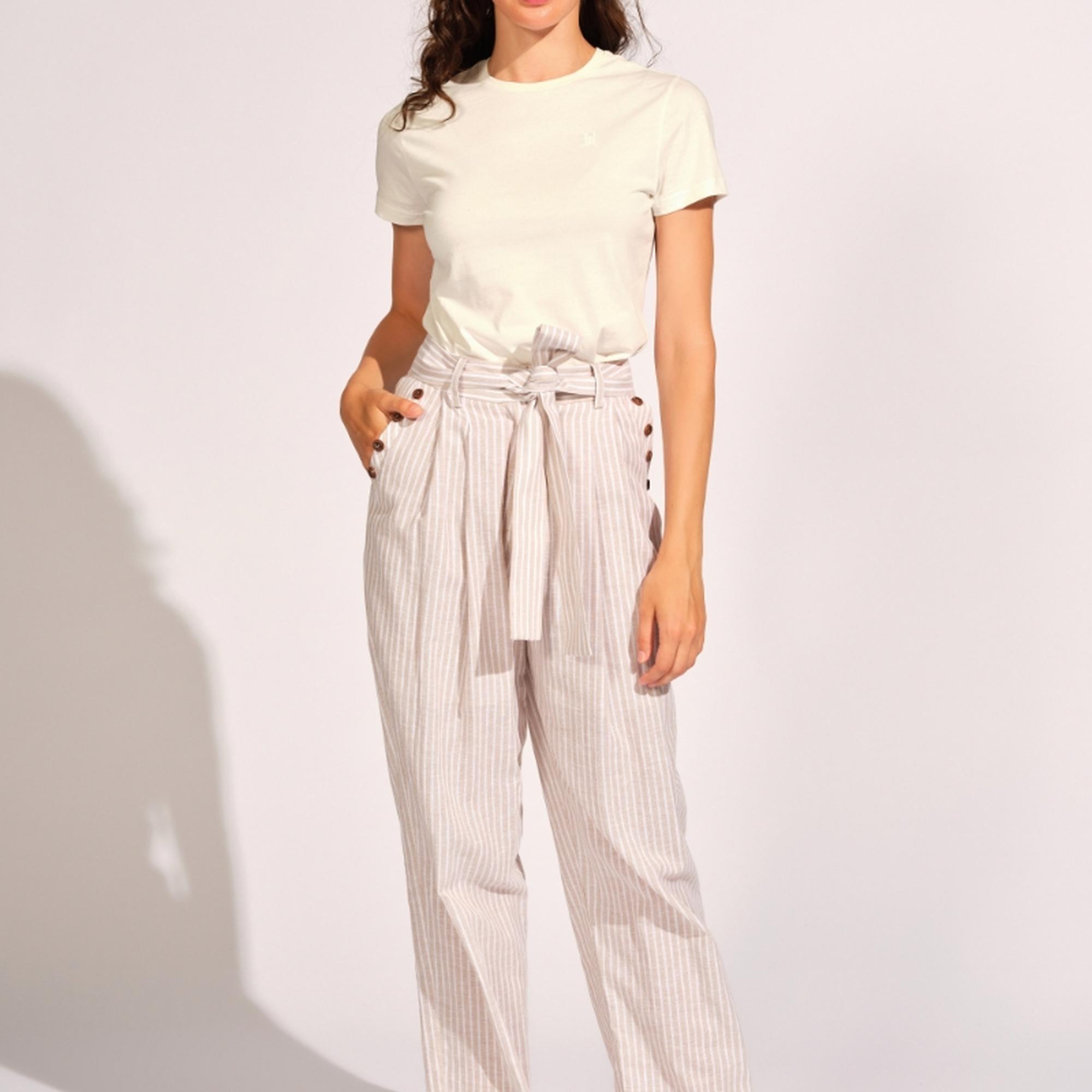 Açık Kahverengi Kadın Pantolon