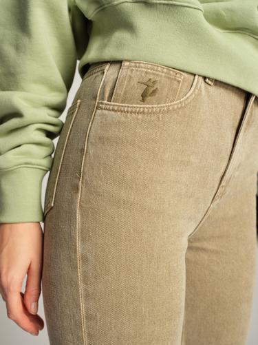  Yeşil Kadın Pantolon