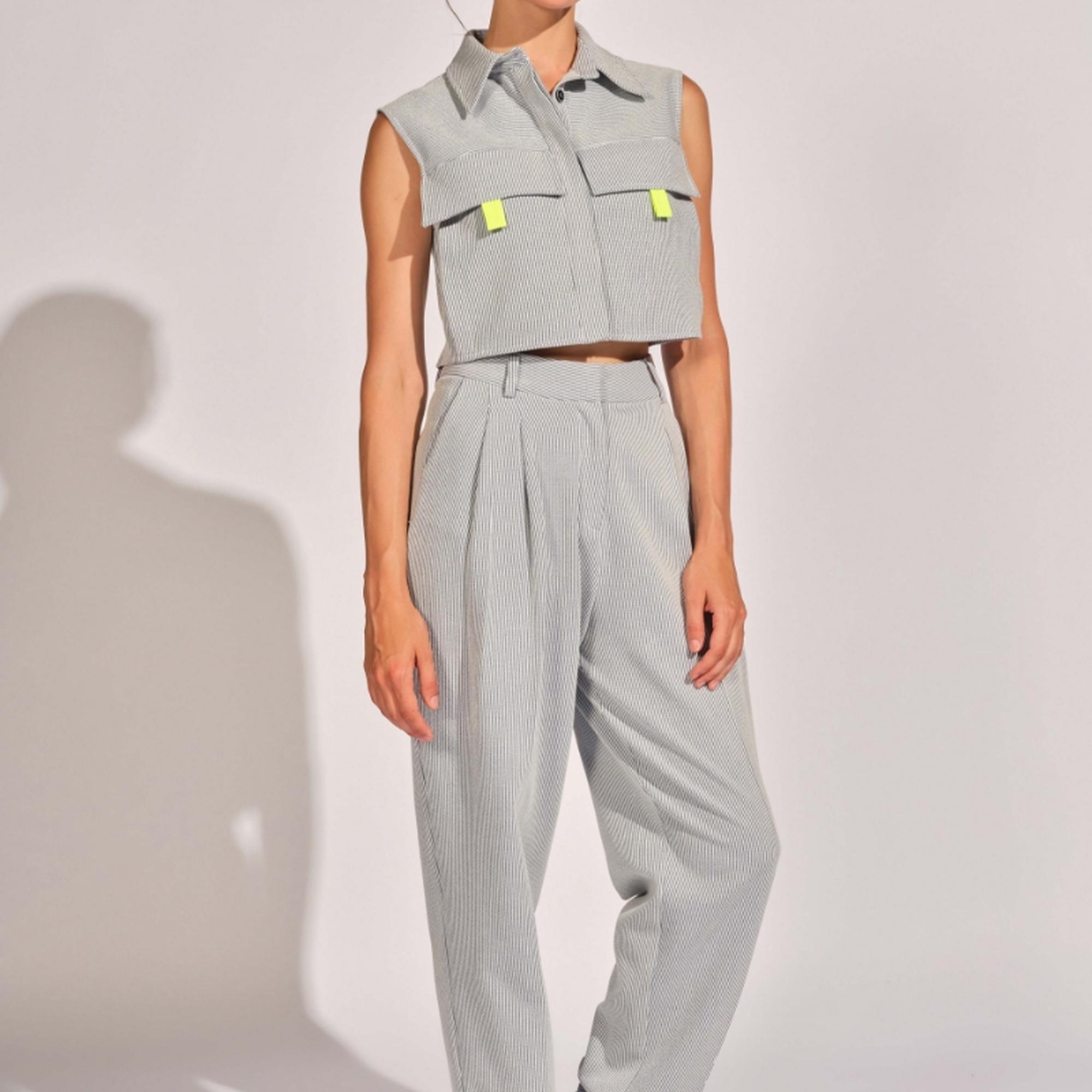 Koyu Mavi Kadın Pantolon