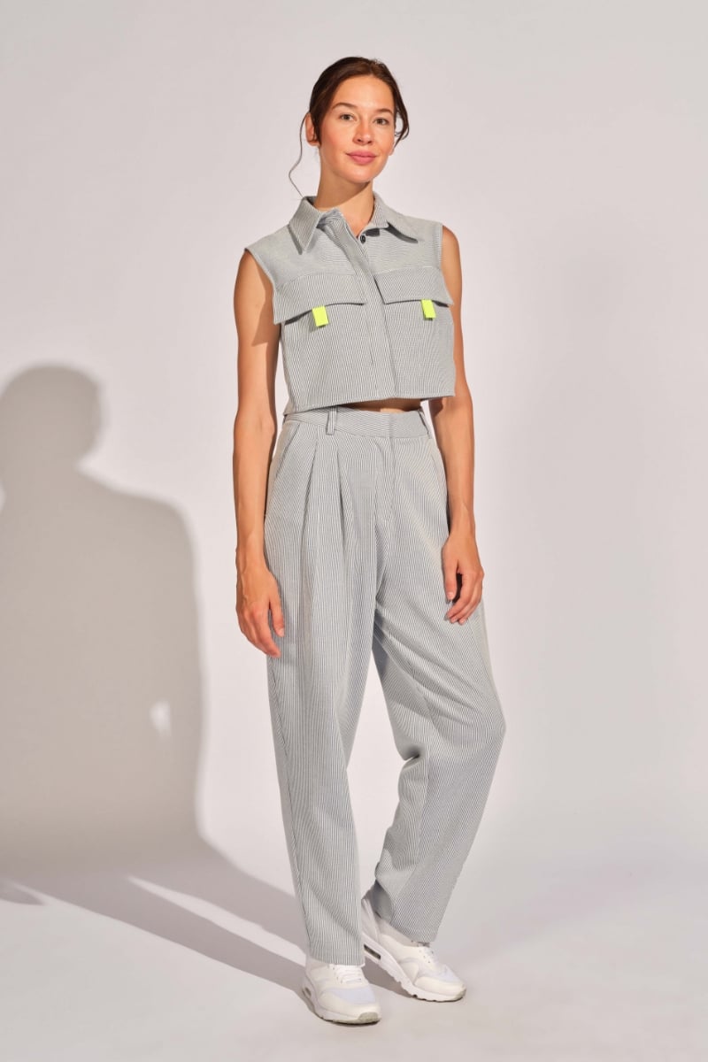  Koyu Mavi Kadın Pantolon