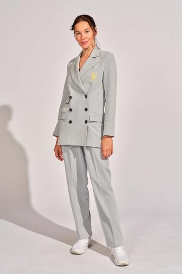  Koyu Mavi Kadın Pantolon