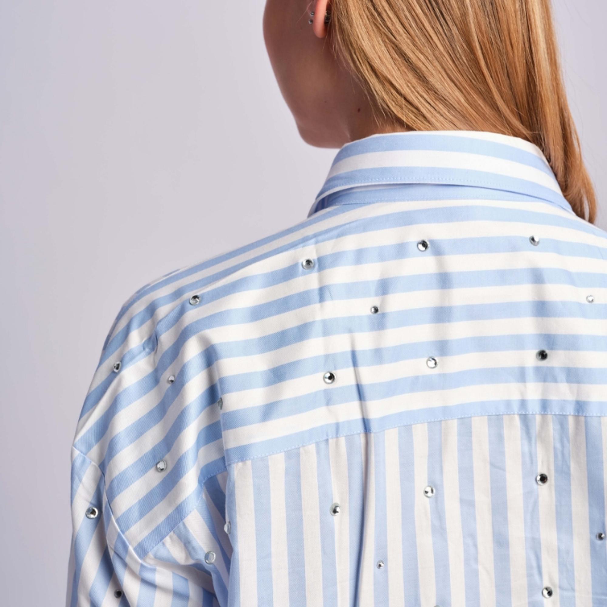 Açık Mavi Kadın Gömlek