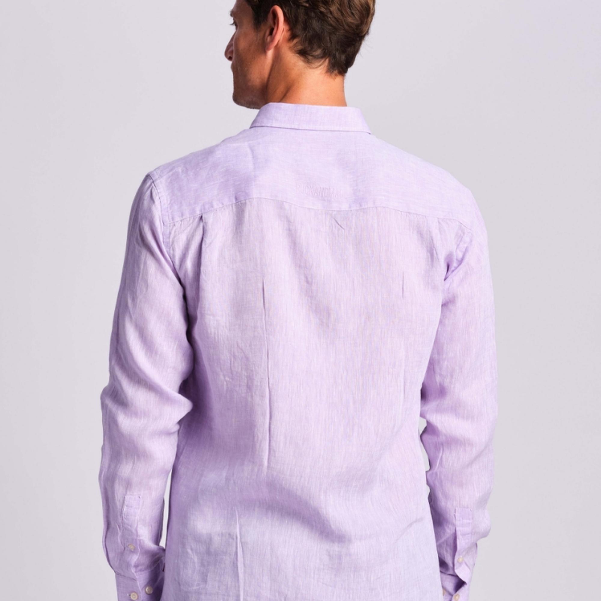 Lila Erkek Gömlek