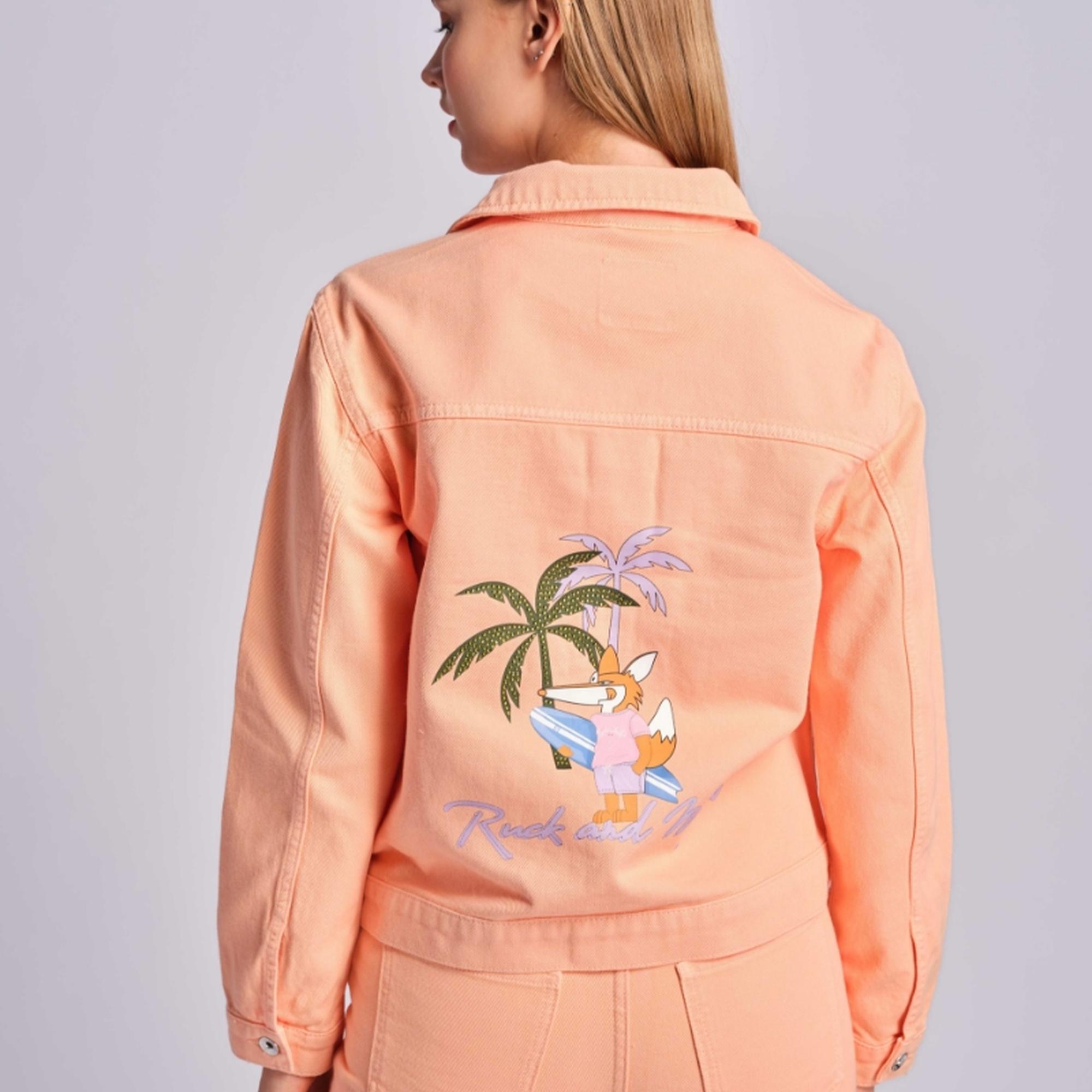 Somon Kadın Kot Ceket