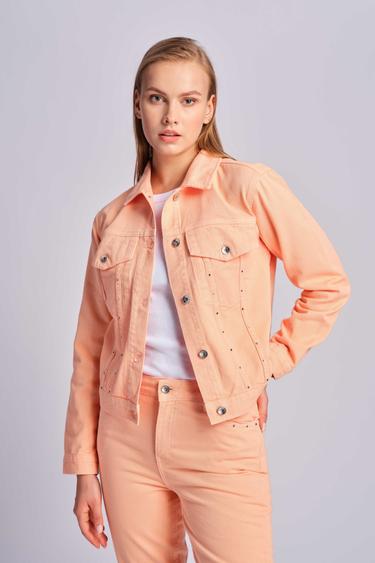  Somon Kadın Kot Ceket