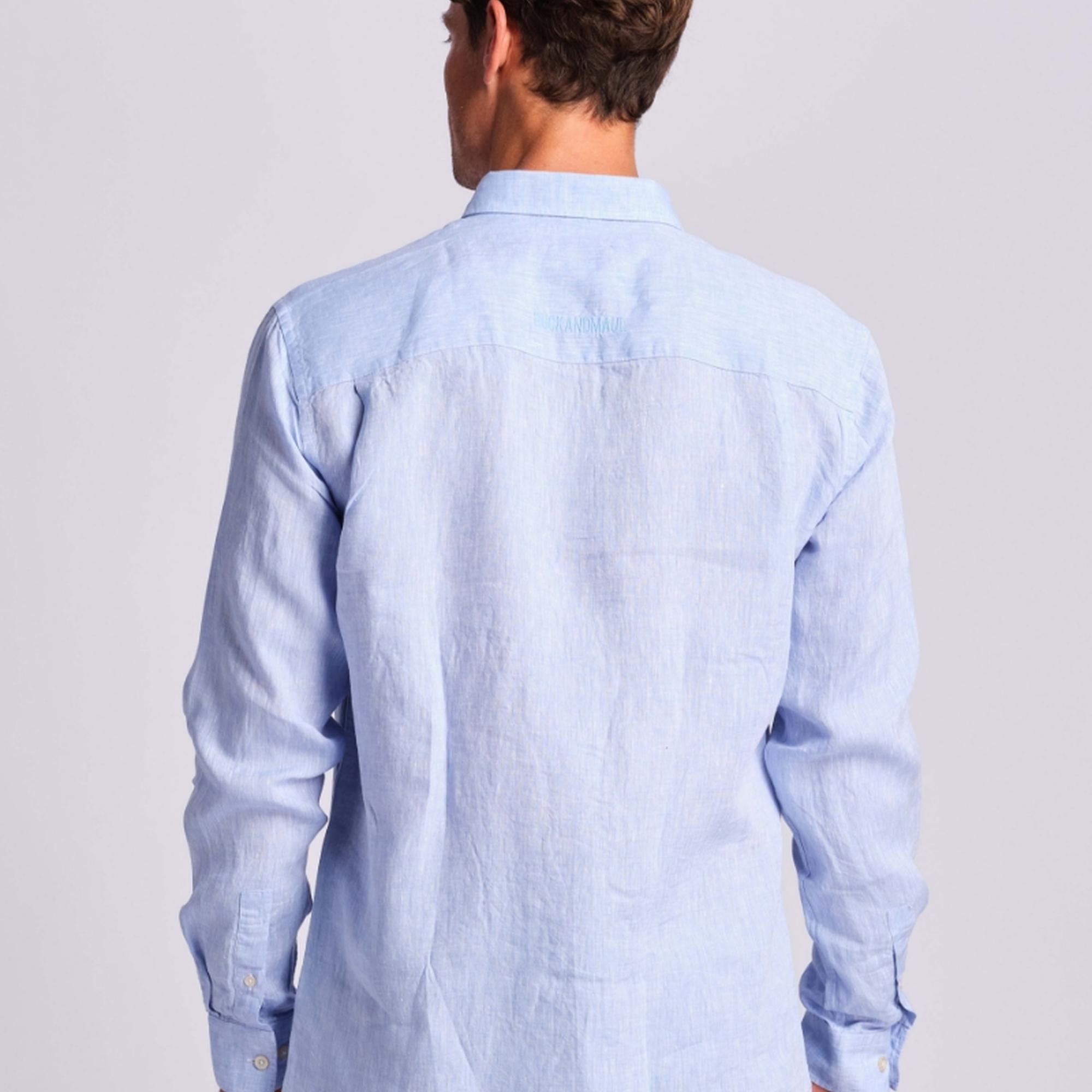 Açık Mavi Erkek Gömlek