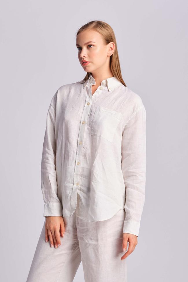  Kırık Beyaz Kadın Gömlek