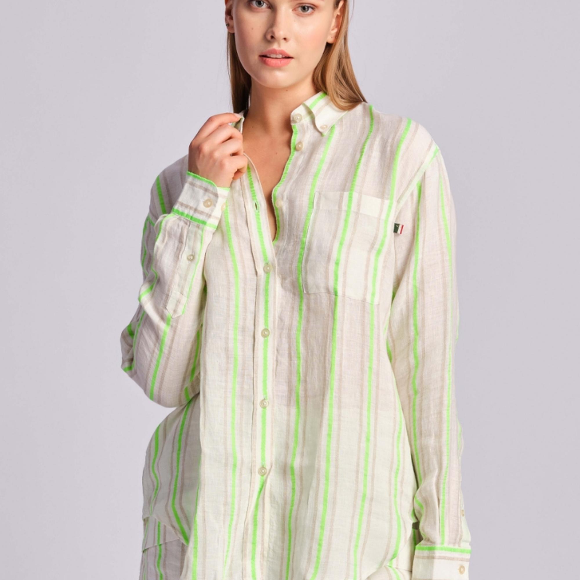 Yeşil Kadın Gömlek