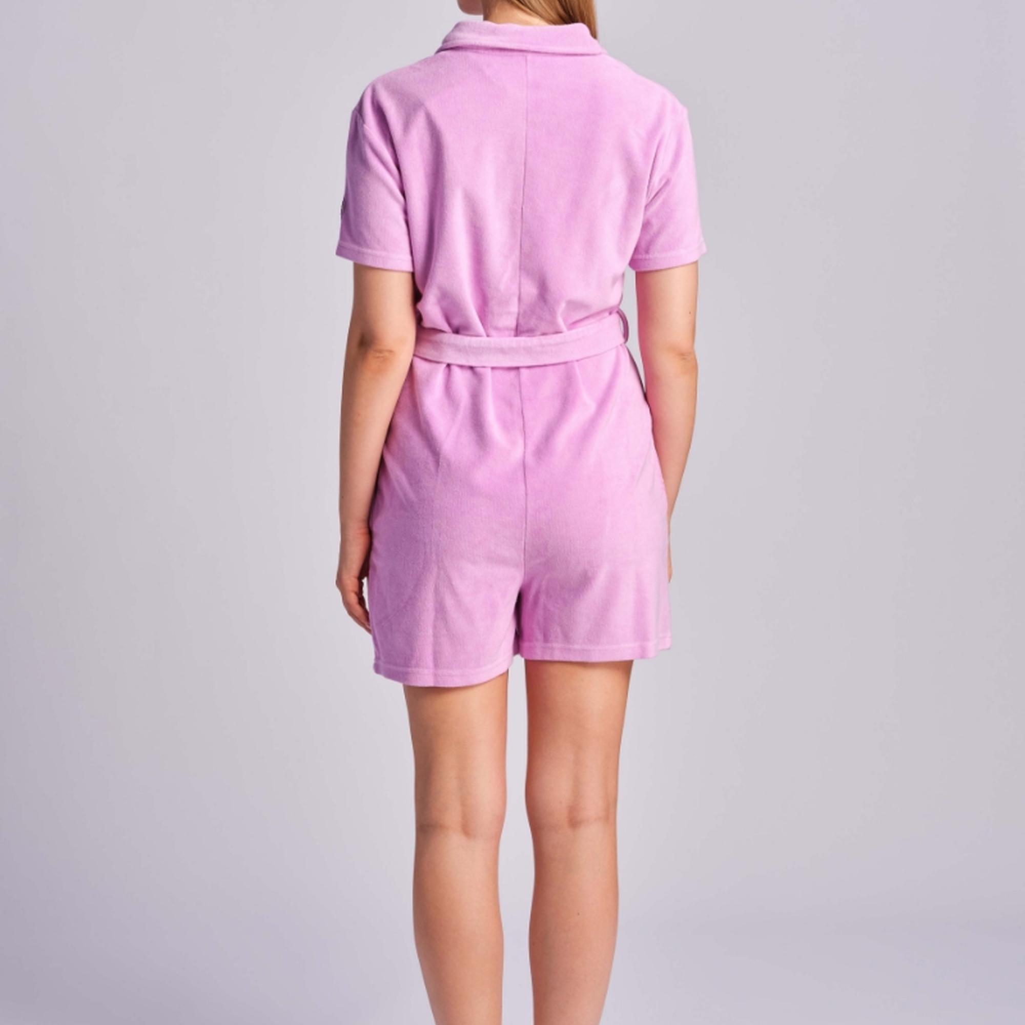 Leylak Rengi Kadın Tulum