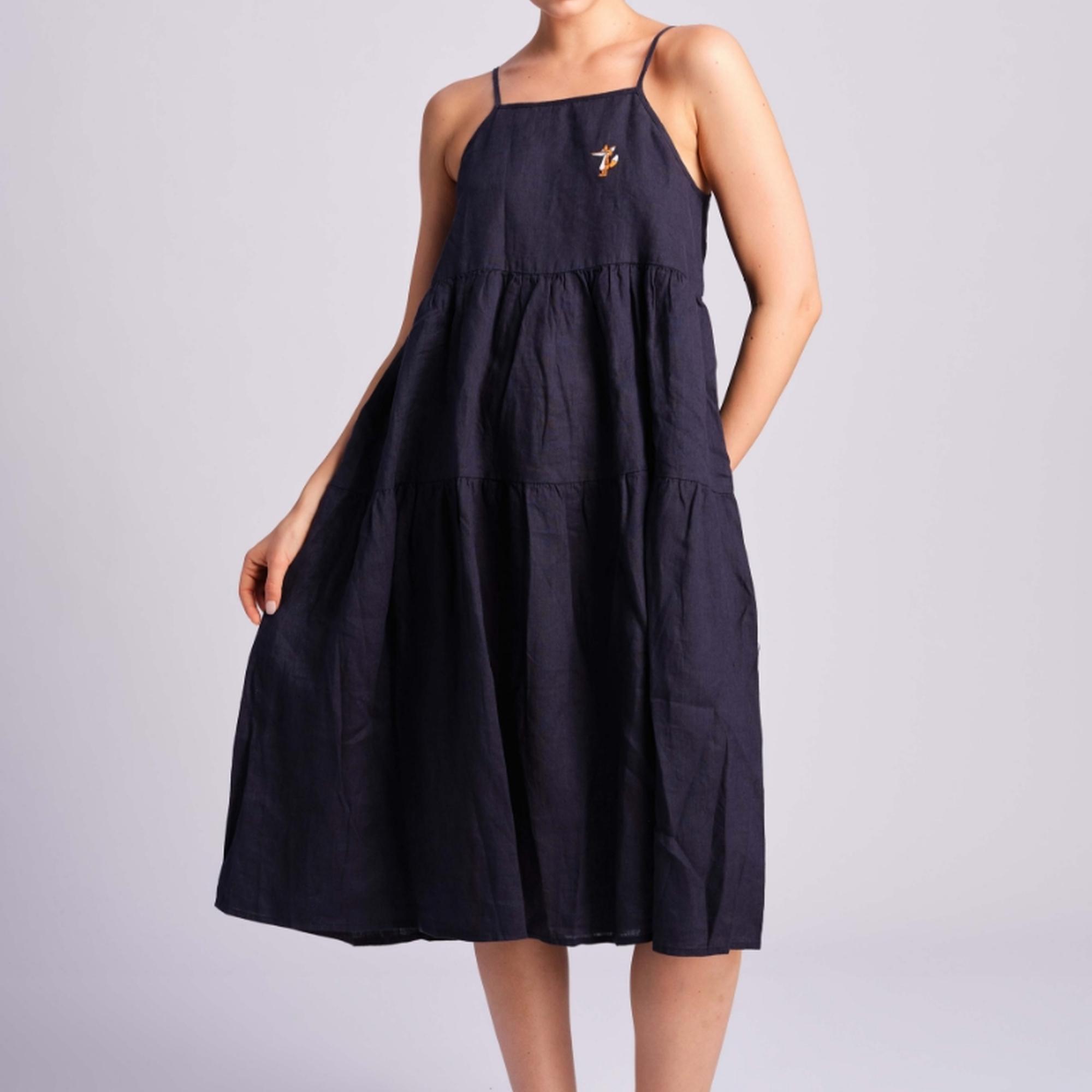 Lacivert Kadın Elbise