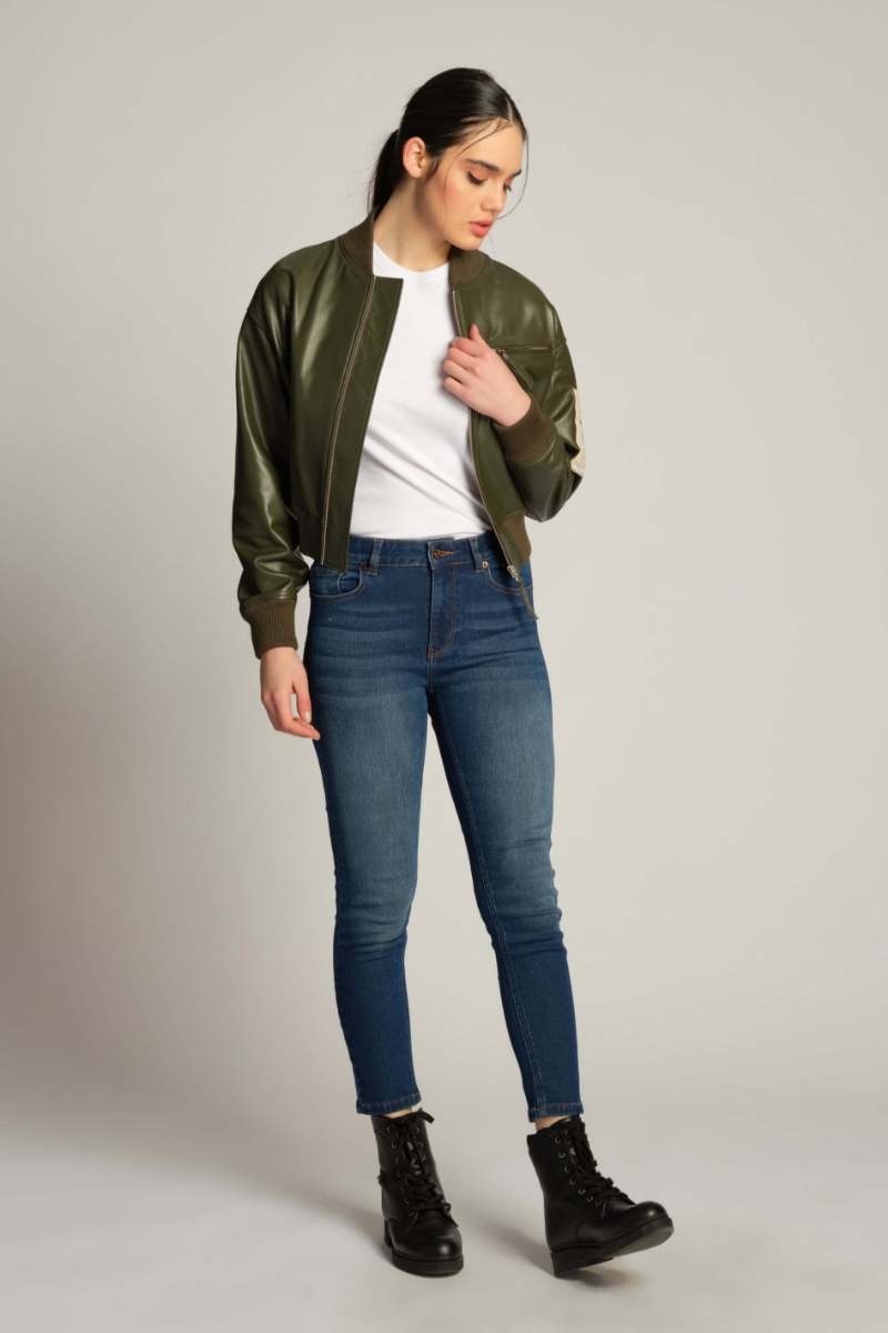  Koyu Mavi Kadın Pantolon