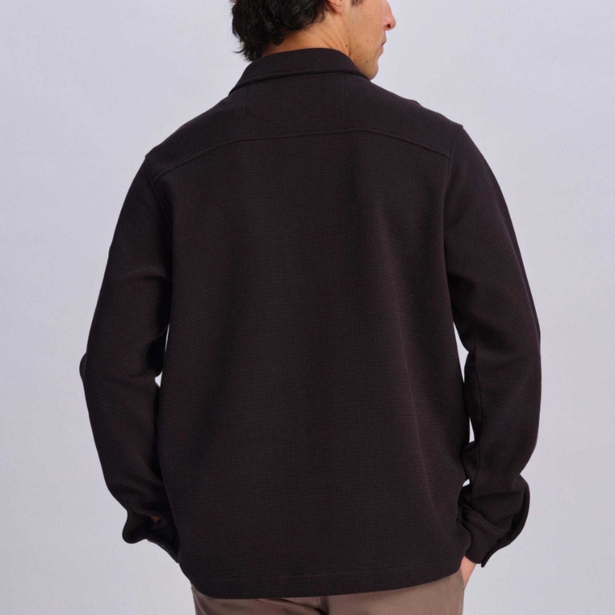 Kahverengi Erkek Gömlek Ceket