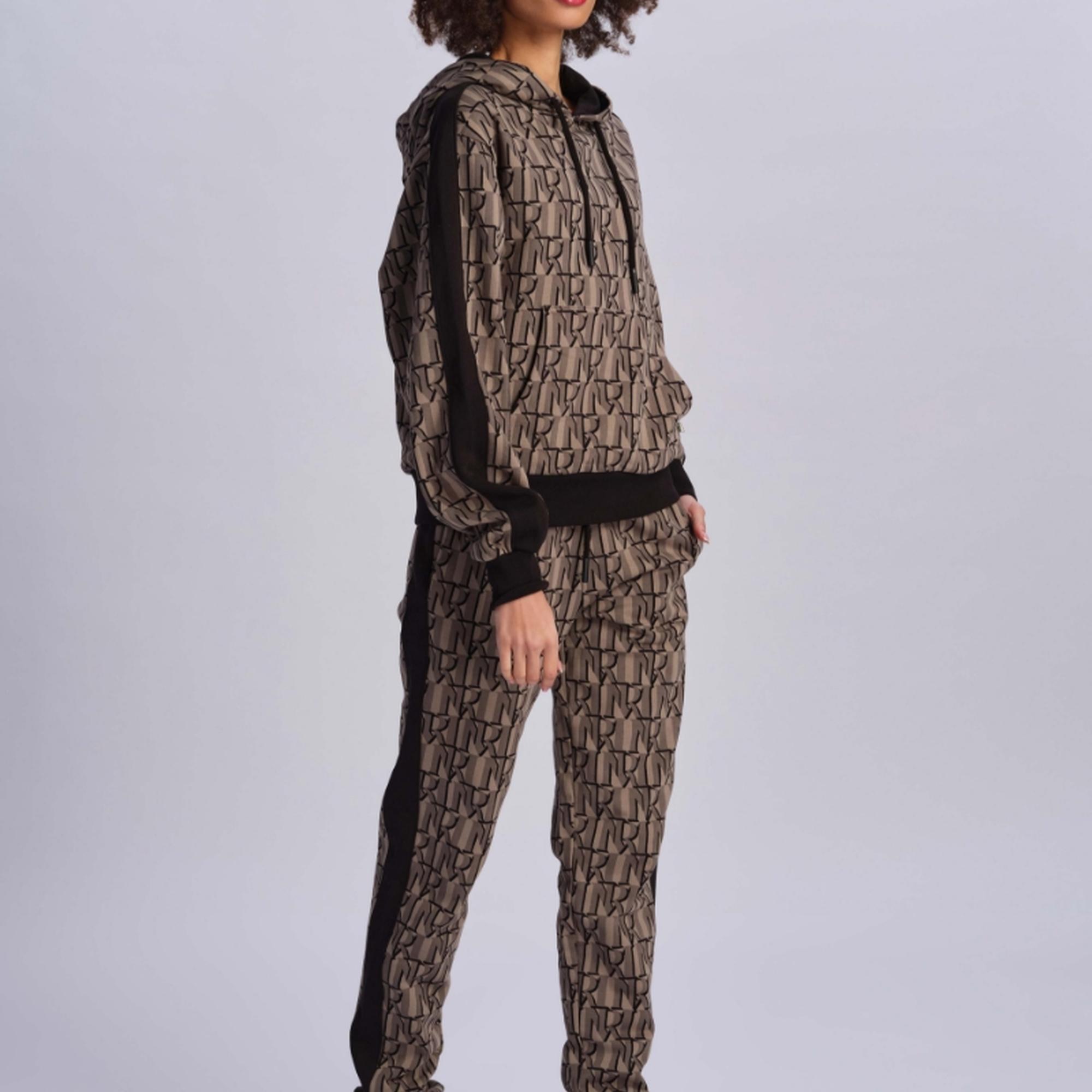 Siyah Kadın Eşofman Altı