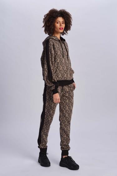  Siyah Kadın Eşofman Altı