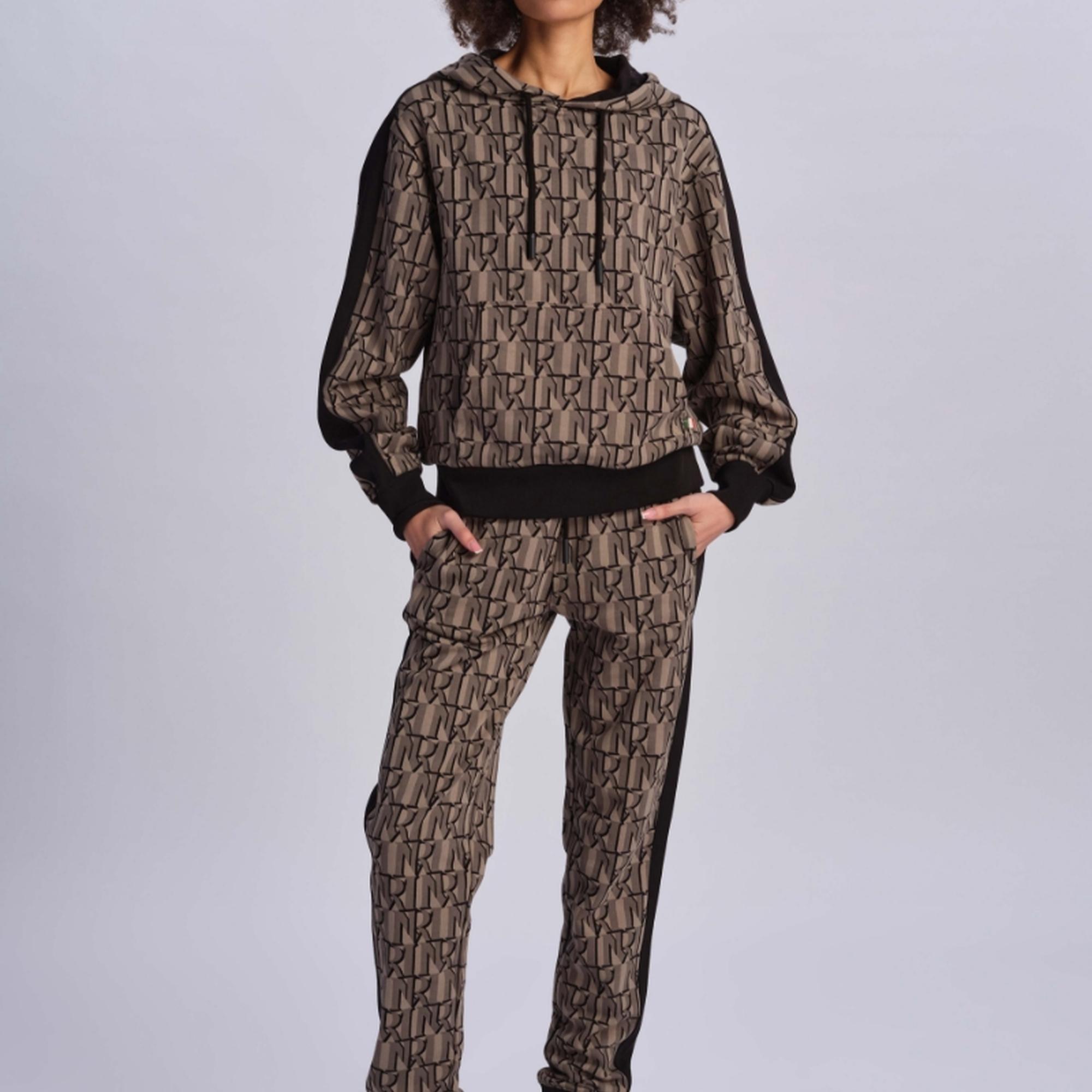 Siyah Kadın Eşofman Altı