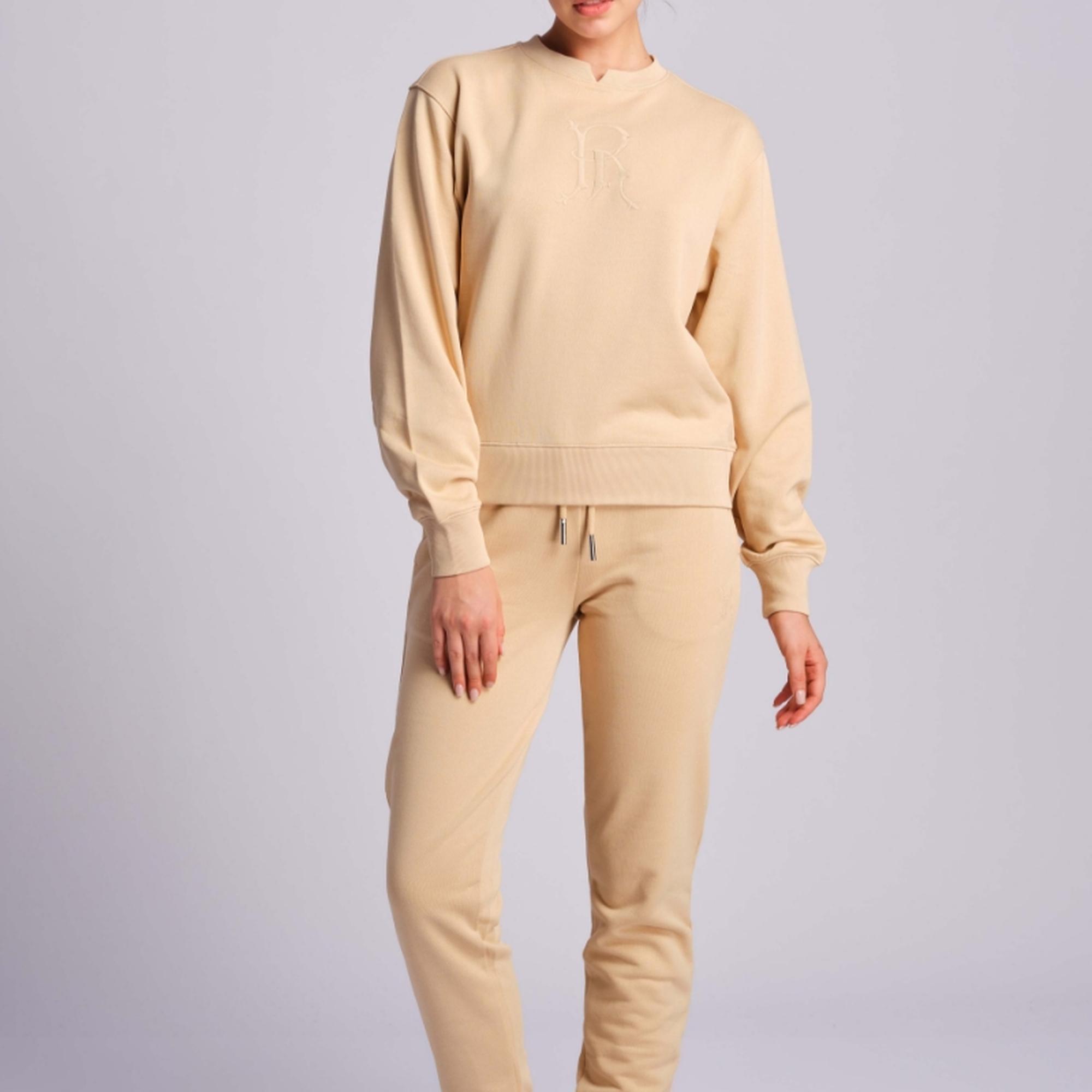 Bej Kadın Eşofman Altı