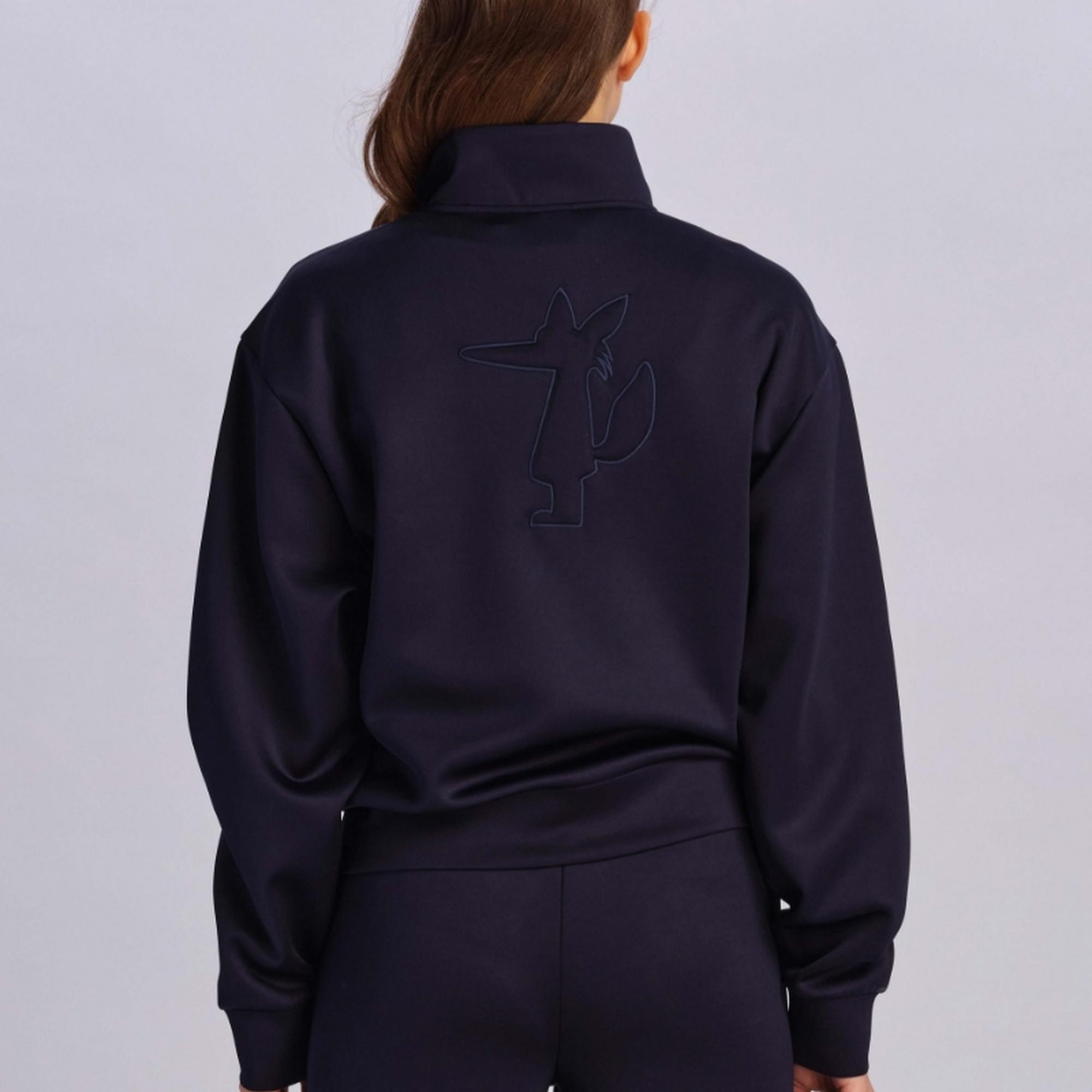 Lacivert Kadın Spor Ceket