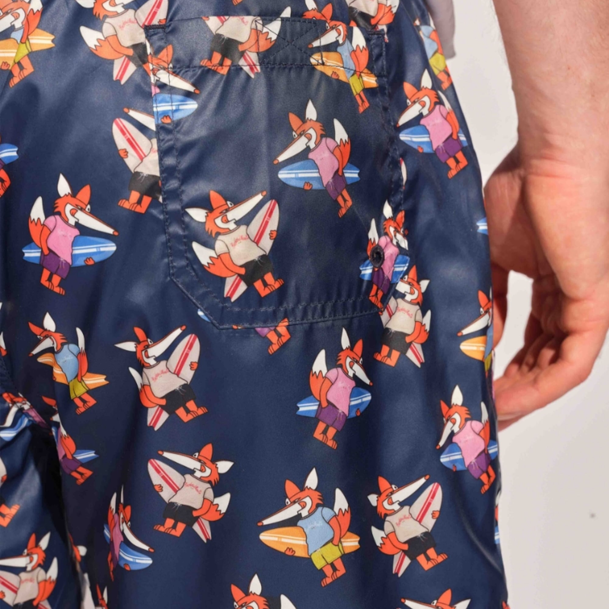 Koyu Mavi Erkek Deniz Şortu