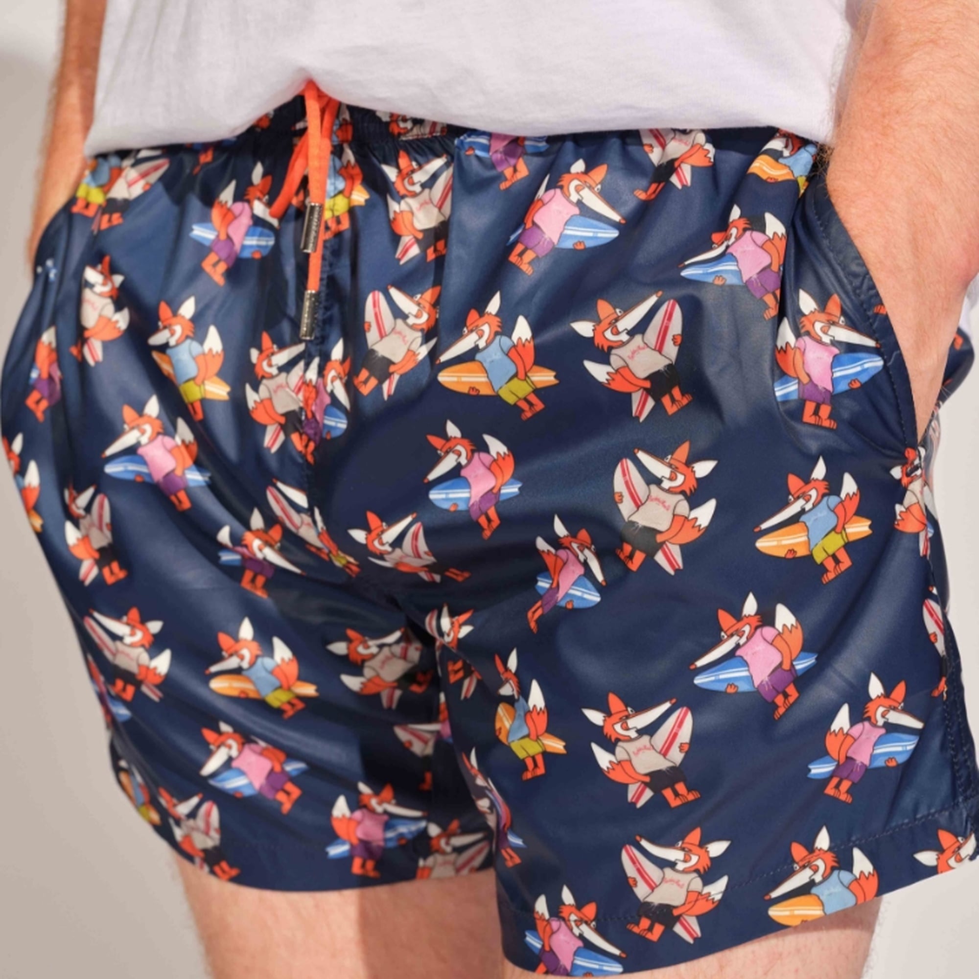 Koyu Mavi Erkek Deniz Şortu