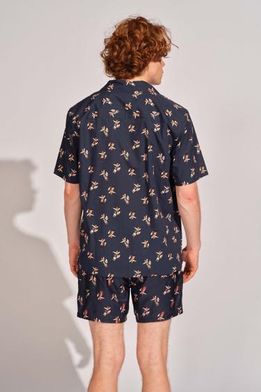  Lacivert Erkek Deniz Şortu