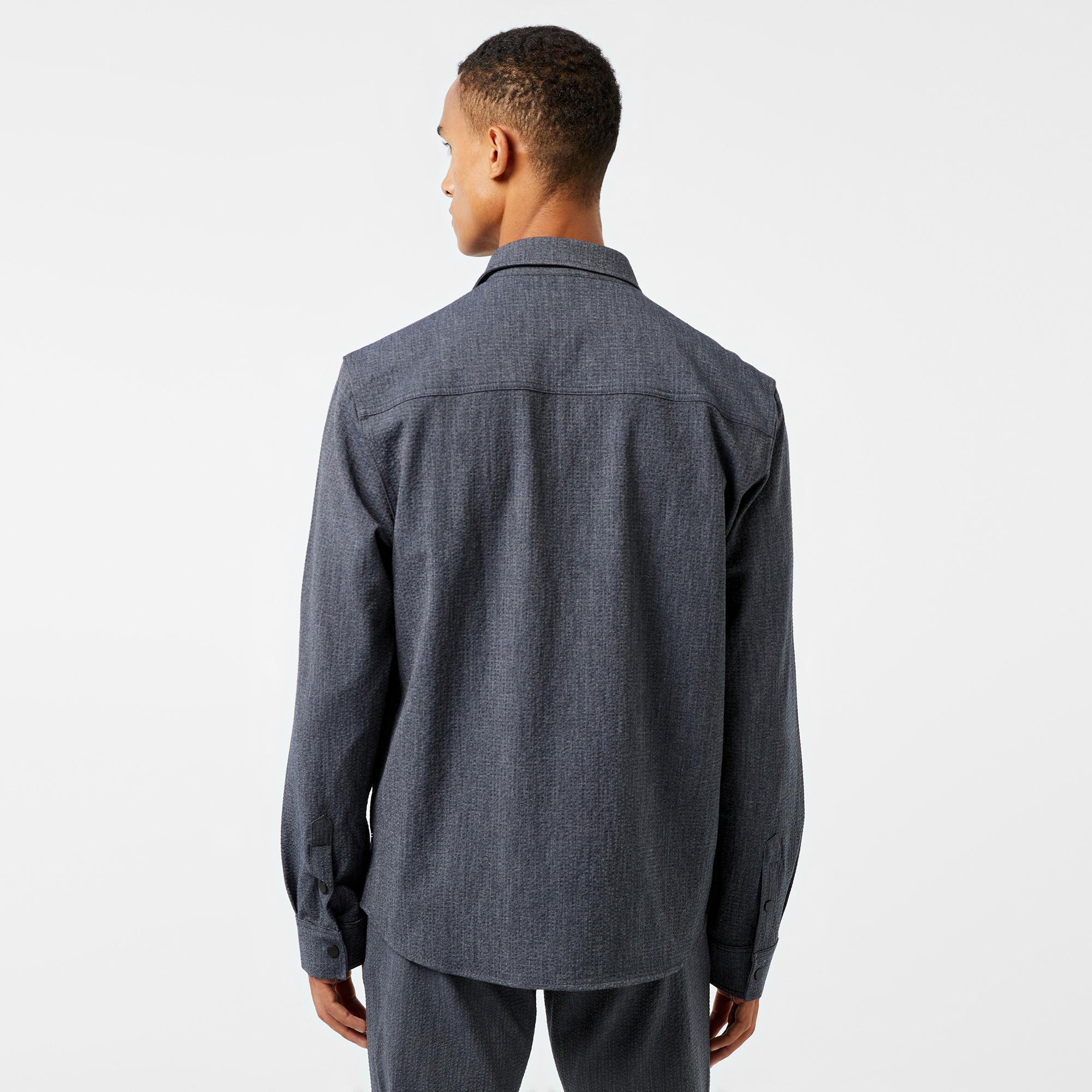 Nautica Erkek Gri Regular Fit Gömlek