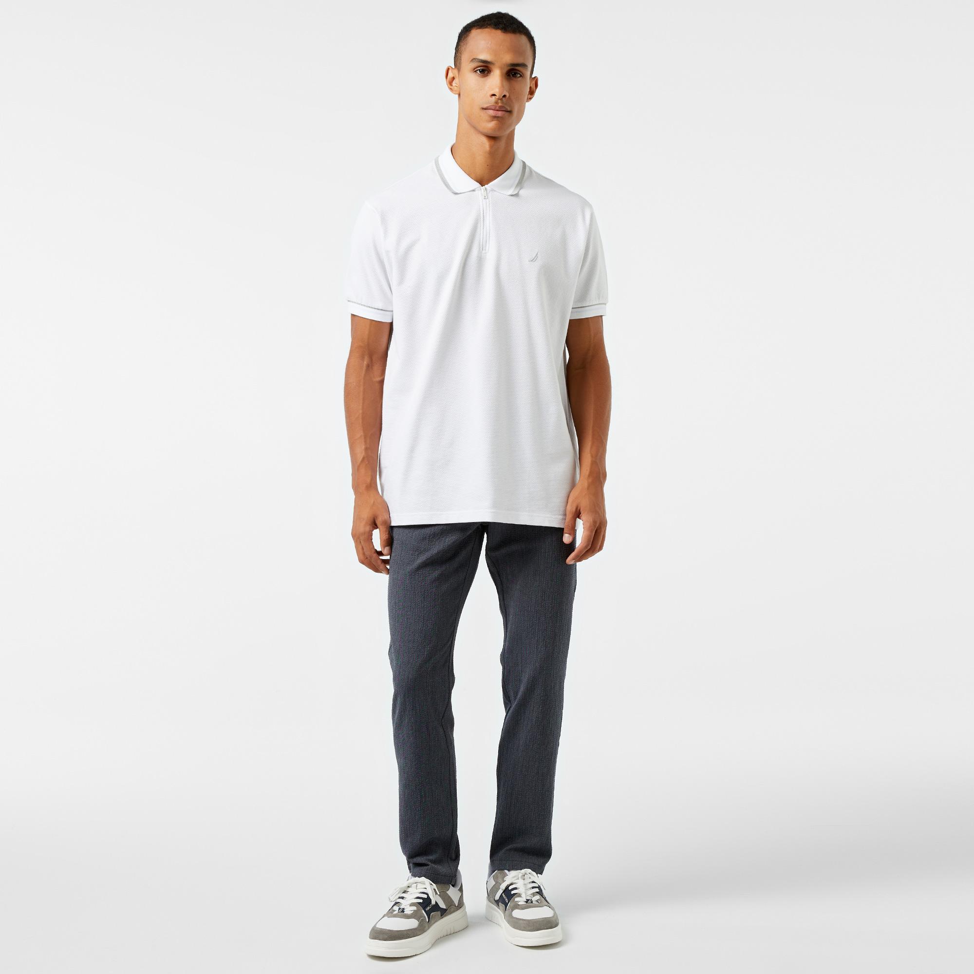 Nautica Erkek Beyaz Polo