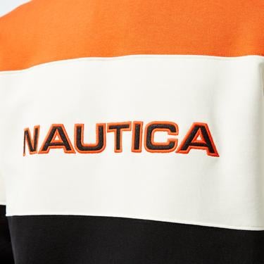  Nautica Erkek Turuncu Regular Fit Sweatshirt