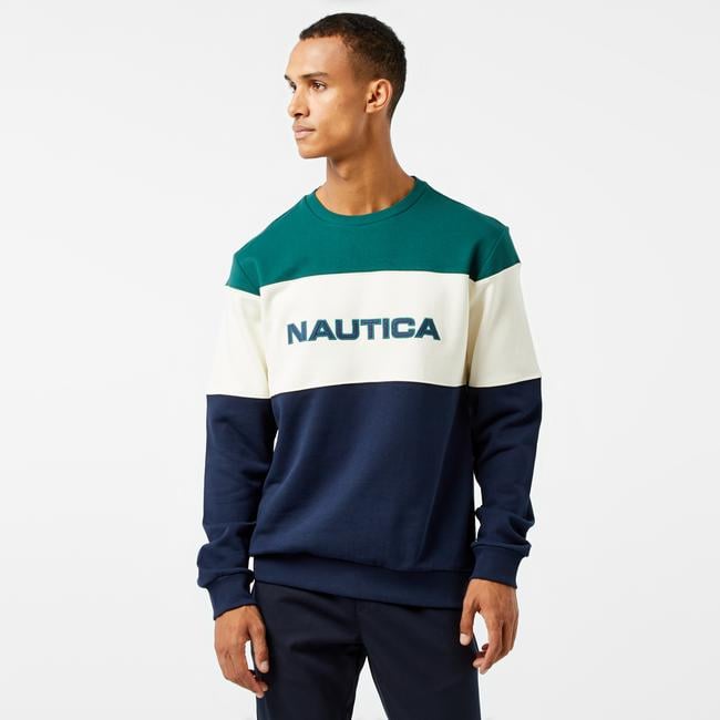  Nautica Erkek Yeşil Regular Fit Sweatshirt