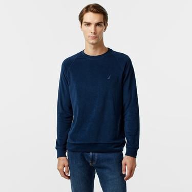  Nautica Erkek Lacivert Regular Fit Sweatshirt