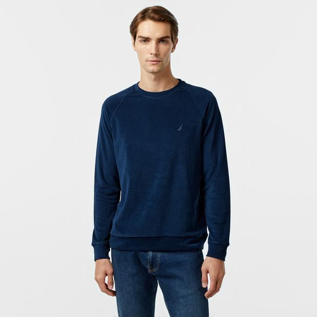  Nautica Erkek Lacivert Regular Fit Sweatshirt