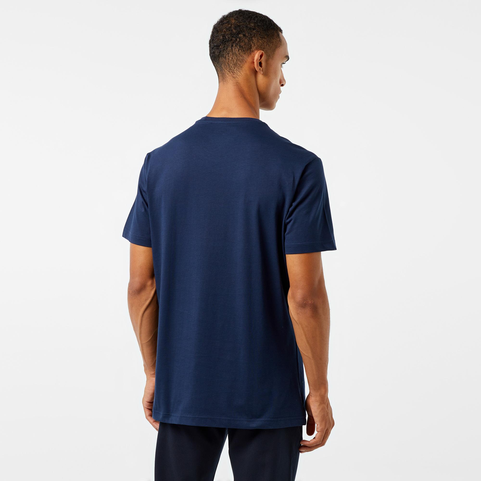 Nautica Erkek Lacivert Kısa Kollu Classic Fit T-Shirt