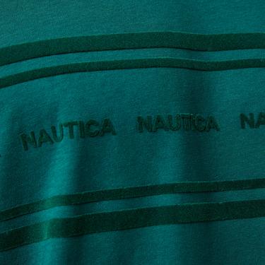  Nautica Erkek Yeşil Kısa Kollu Classic Fit T-Shirt