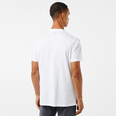  Nautica Erkek Beyaz Kısa Kollu Regular Fit T-Shirt