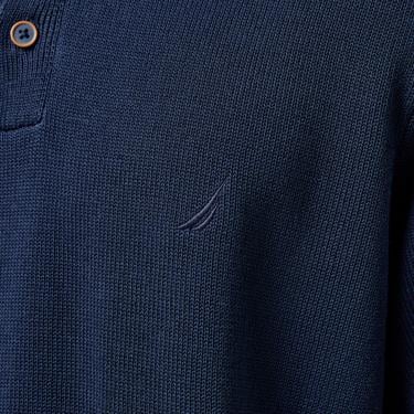  Nautica Erkek Lacivert Classic Fit Kısa Kollu Triko