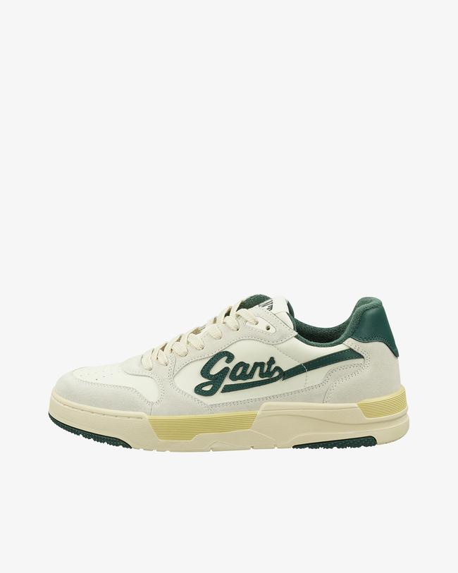 GANT Erkek Krem Deri Sneaker
