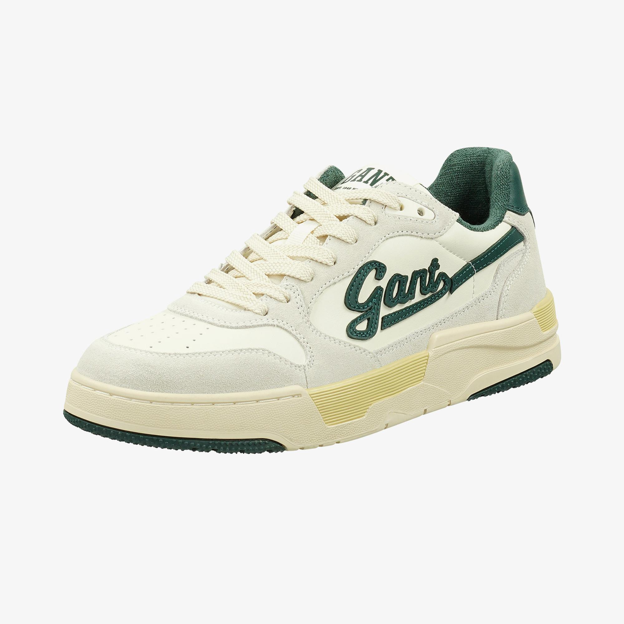 GANT Erkek Krem Deri Sneaker