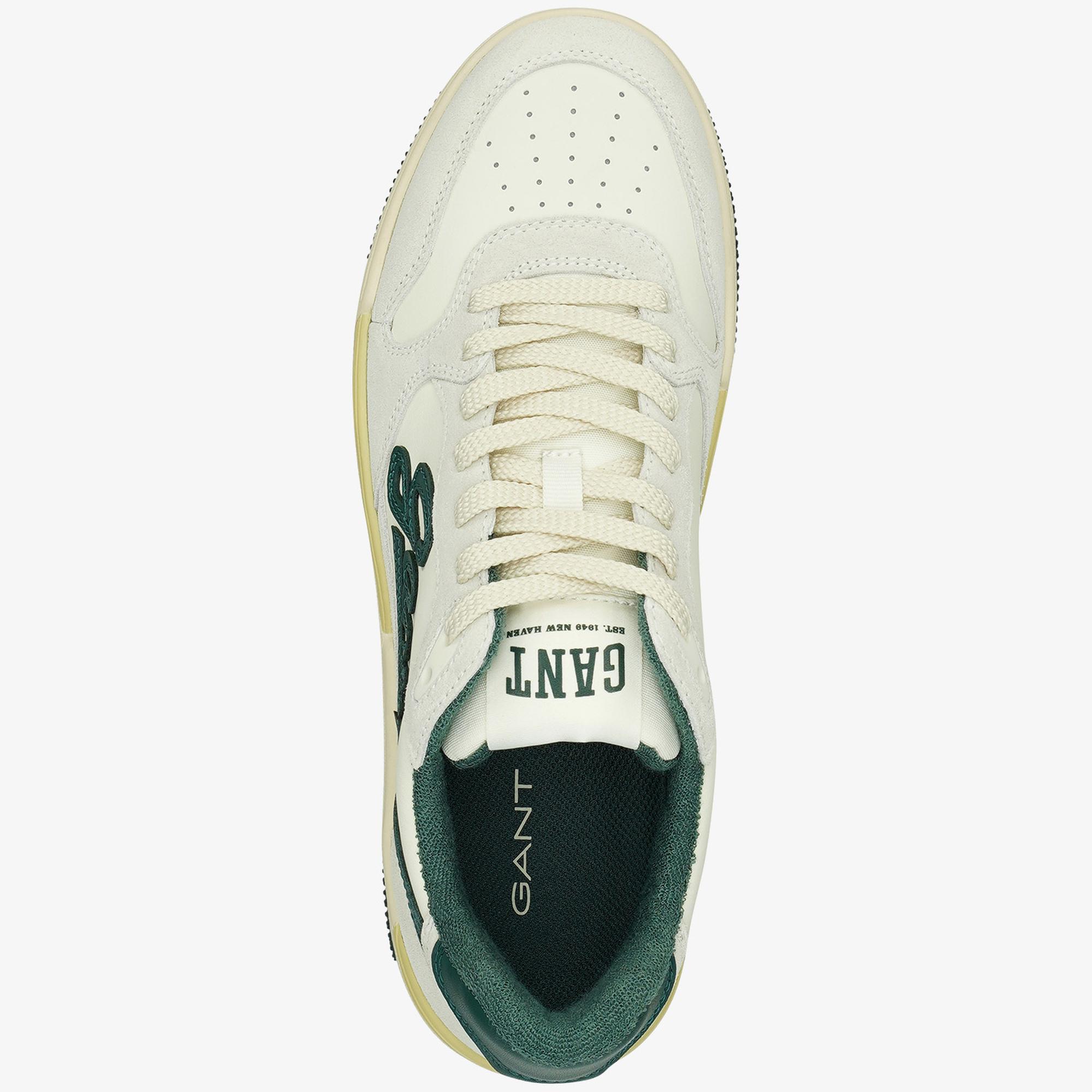 GANT Erkek Krem Deri Sneaker