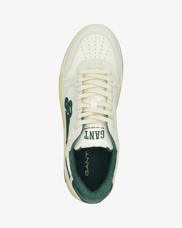  GANT Erkek Krem Deri Sneaker