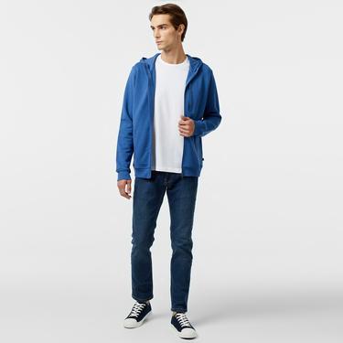  Nautica Erkek Mavi Standart Fit Sweatshirt