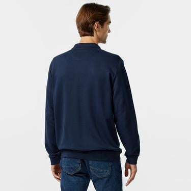  Nautica Erkek Lacivert Uzun Kollu Polo