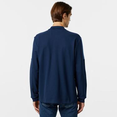  Nautica Erkek Lacivert Uzun Kollu Polo