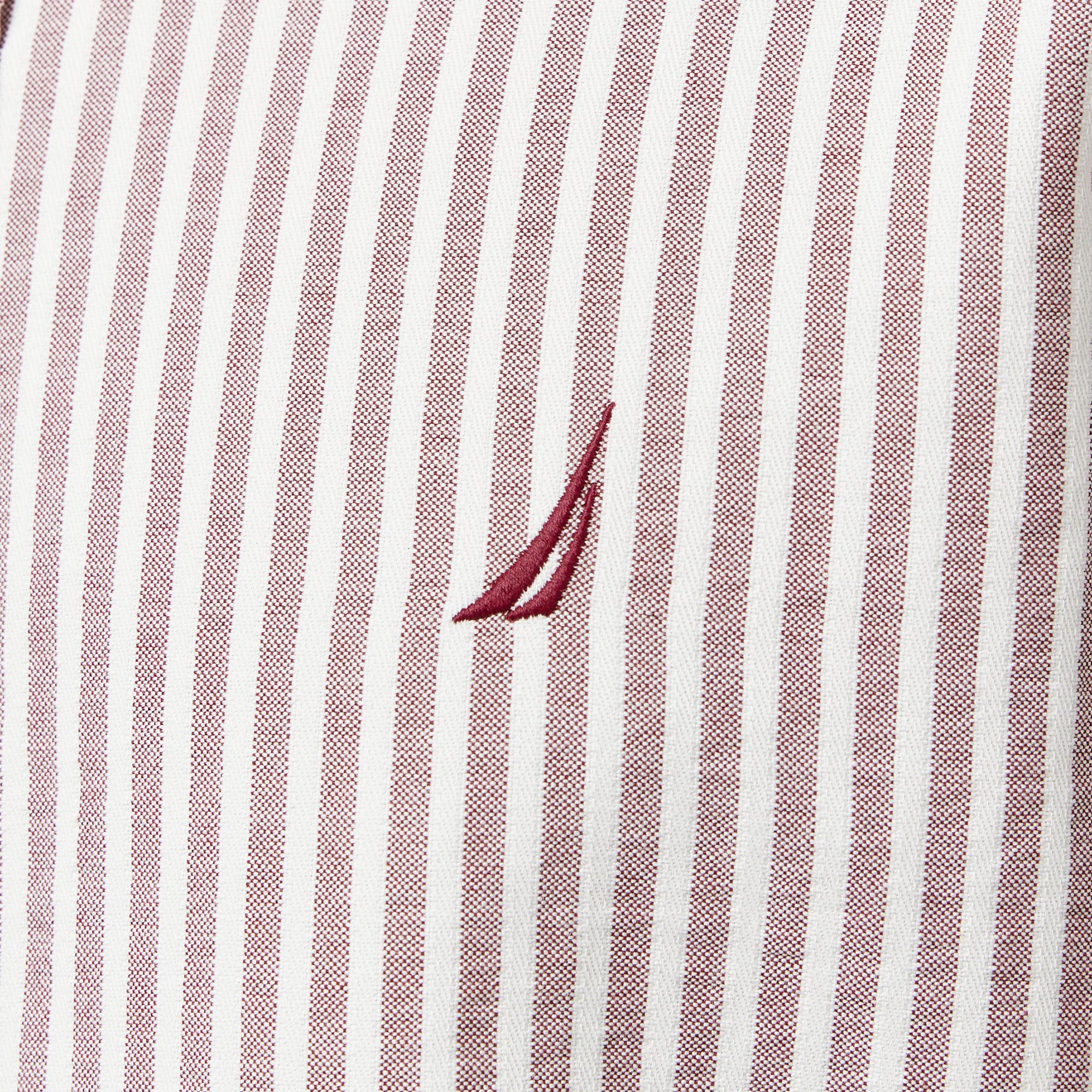 Nautica Erkek Bordo Classic Fit Gömlek