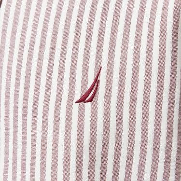  Nautica Erkek Bordo Classic Fit Gömlek